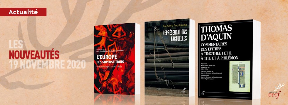 Editions Du Cerf - Librairie Chrétienne En Ligne